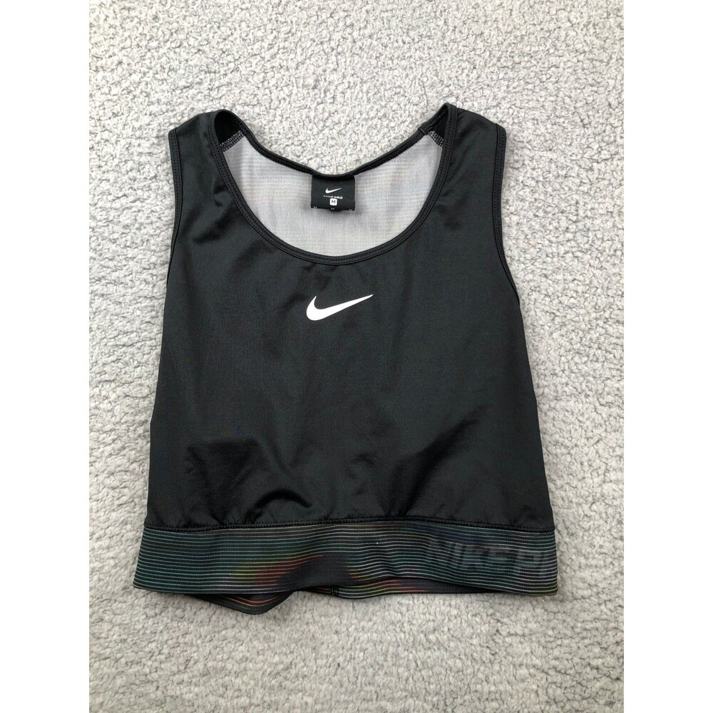 Nike hyper cool workout crop top size medium
